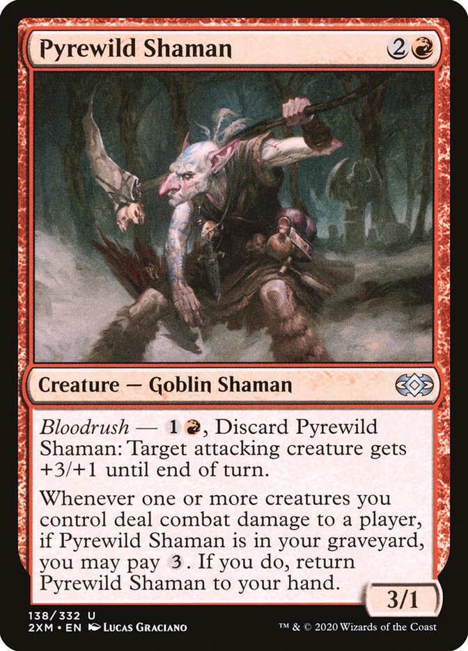 Pyrewild Shaman [Double Masters] | North Game Den