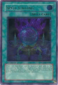 Spell Calling (UTR) [POTD-EN039] Ultimate Rare | North Game Den