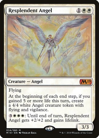 Resplendent Angel [Core Set 2019] | North Game Den