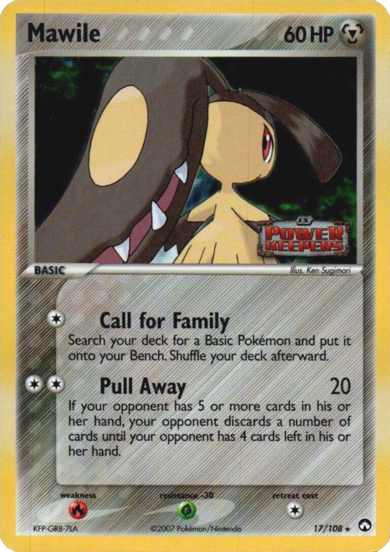 Mawile (17/108) (Stamped) [EX: Power Keepers] | North Game Den