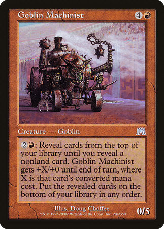 Goblin Machinist [Onslaught] | North Game Den