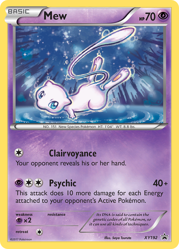 Mew (XY192) [XY: Black Star Promos] | North Game Den