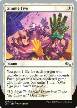 Gimme Five [Unstable] | North Game Den