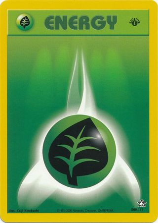 Grass Energy (108/111) [Neo Genesis Unlimited] | North Game Den