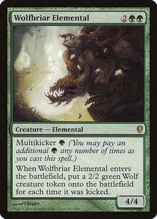 Wolfbriar Elemental [Conspiracy] | North Game Den