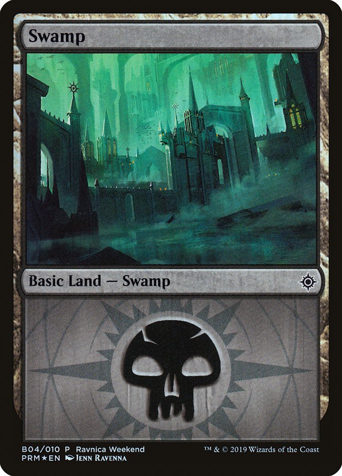 Swamp (B04) [Ravnica Allegiance Guild Kit] | North Game Den