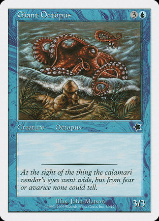 Giant Octopus [Starter 1999] | North Game Den