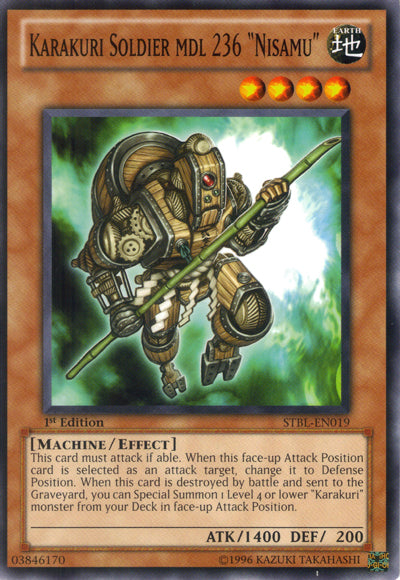 Karakuri Soldier mdl 236 Nisamu [STBL-EN019] Common | North Game Den