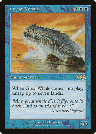 Great Whale [Urza's Saga] | North Game Den