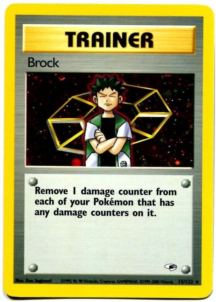 Brock (15/132) [Gym Heroes Unlimited] | North Game Den