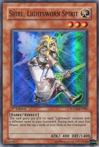 Shire, Lightsworn Spirit [SOVR-EN082] Super Rare | North Game Den