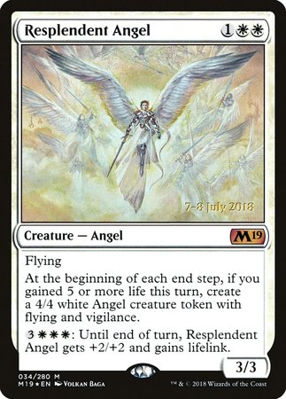 Resplendent Angel [Core Set 2019 Promos] | North Game Den