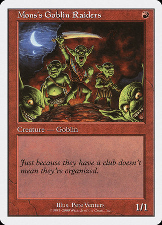 Mons's Goblin Raiders [Starter 2000] | North Game Den