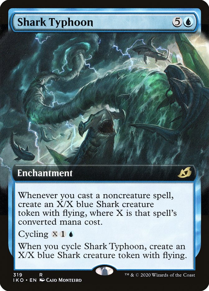 Shark Typhoon (Extended Art) [Ikoria: Lair of Behemoths] | North Game Den