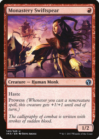 Monastery Swiftspear [Iconic Masters] | North Game Den