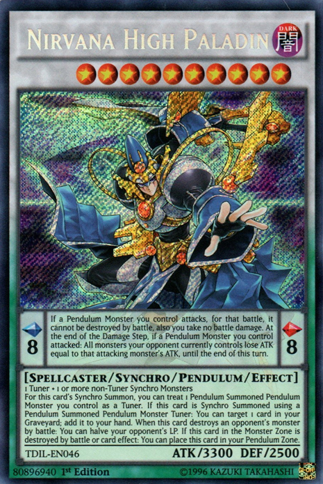 Nirvana High Paladin [TDIL-EN046] Secret Rare | North Game Den