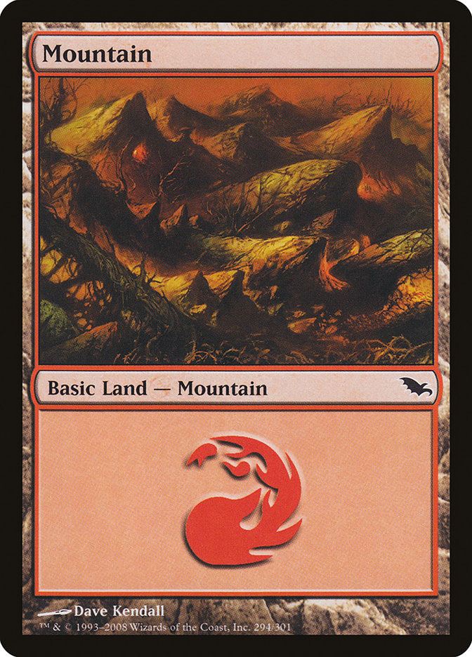 Mountain (294) [Shadowmoor] | North Game Den