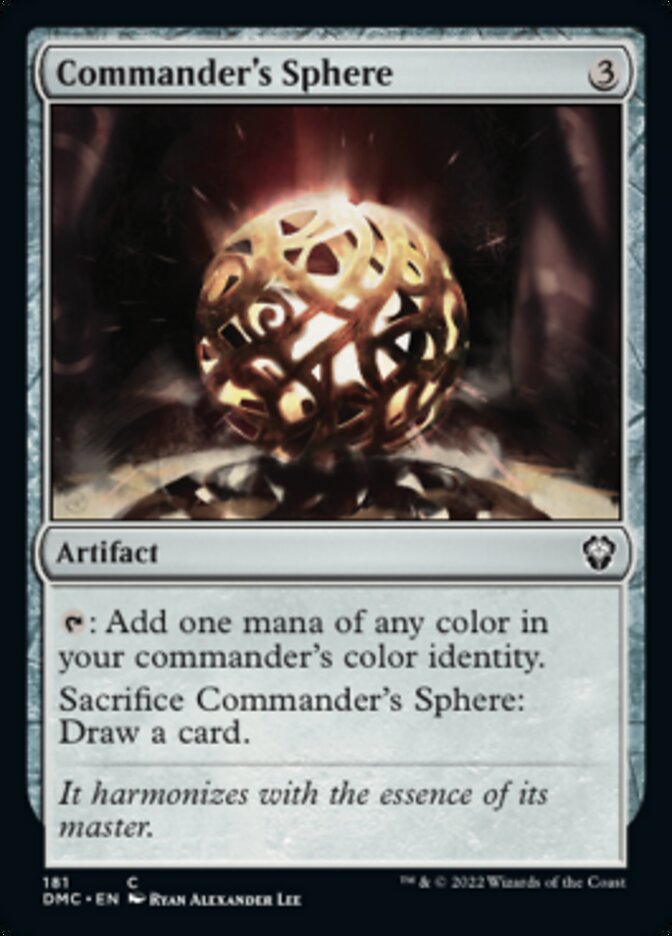 Commander's Sphere [Dominaria United Commander] | North Game Den