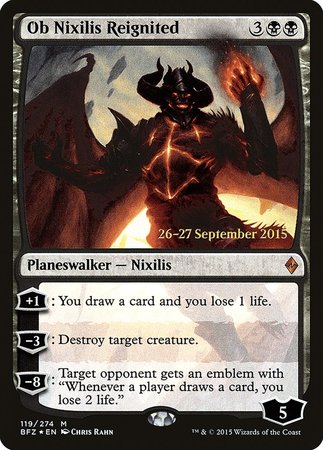 Ob Nixilis Reignited [Battle for Zendikar Promos] | North Game Den