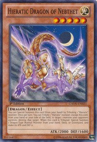 Hieratic Dragon of Nebthet [GAOV-EN021] Common | North Game Den