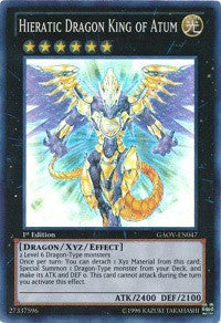 Hieratic Dragon King of Atum [GAOV-EN047] Super Rare | North Game Den