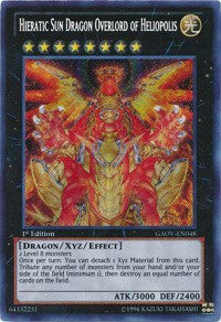 Hieratic Sun Dragon Overlord of Heliopolis [GAOV-EN048] Secret Rare | North Game Den