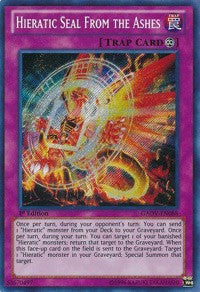 Hieratic Seal From the Ashes [GAOV-EN088] Secret Rare | North Game Den