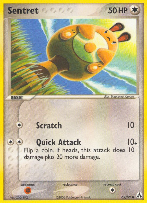 Sentret (62/92) [EX: Legend Maker] | North Game Den
