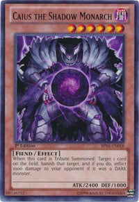 Caius the Shadow Monarch [BP01-EN018] Rare | North Game Den