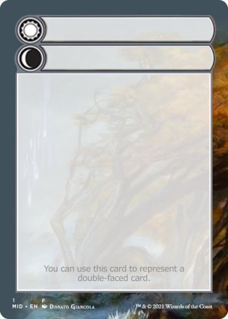 Helper Card (1/9) [Innistrad: Midnight Hunt Tokens] | North Game Den