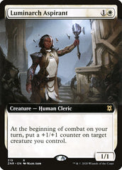 Luminarch Aspirant (Extended Art) [Zendikar Rising] | North Game Den