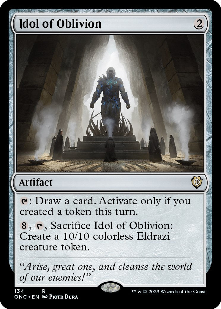 Idol of Oblivion [Phyrexia: All Will Be One Commander] | North Game Den