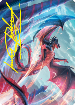 Galazeth Prismari Art Card (Gold-Stamped Signature) [Strixhaven: School of Mages Art Series] | North Game Den