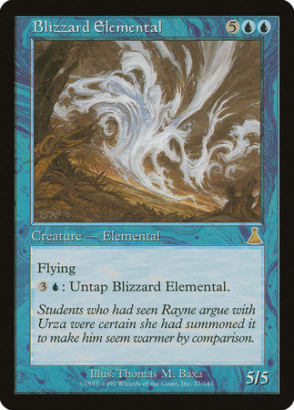 Blizzard Elemental [Urza's Destiny] | North Game Den