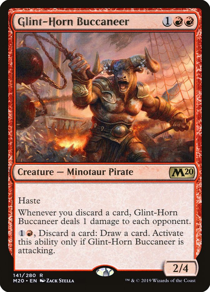 Glint-Horn Buccaneer [Core Set 2020] | North Game Den