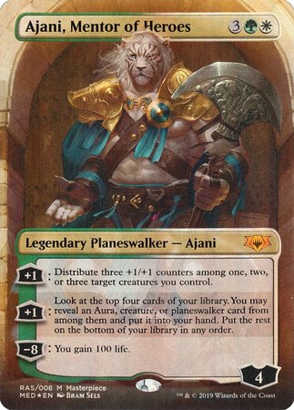 Ajani, Mentor of Heroes [Mythic Edition] | North Game Den