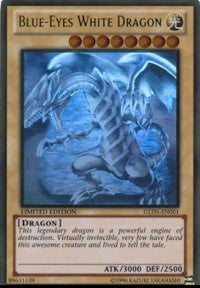 Blue-Eyes White Dragon [GLD5-EN001] Ghost/Gold Rare | North Game Den