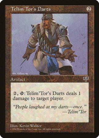Telim'Tor's Darts [Mirage] | North Game Den