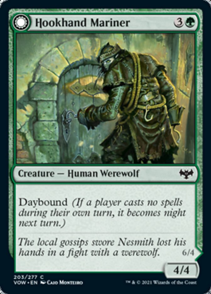 Hookhand Mariner // Riphook Raider [Innistrad: Crimson Vow] | North Game Den