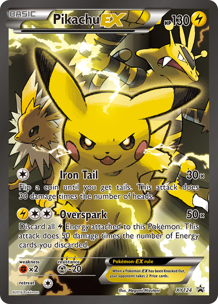 Pikachu EX (XY124) [XY: Black Star Promos] | North Game Den