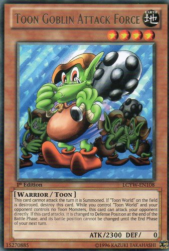 Toon Goblin Attack Force [LCYW-EN108] Rare | North Game Den