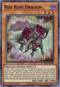 Red Rose Dragon (Purple) [LDS2-EN108] Ultra Rare | North Game Den