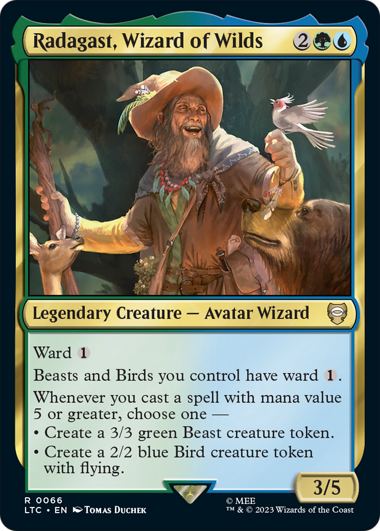 Radagast, Wizard of Wilds [The Lord of the Rings: Tales of Middle-Earth Commander] | North Game Den