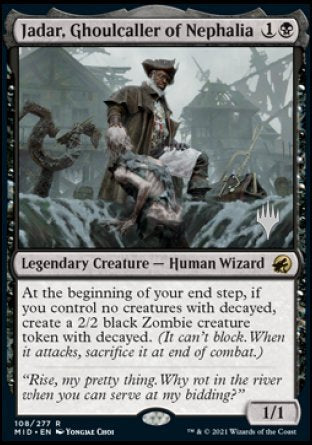 Jadar, Ghoulcaller of Nephalia (Promo Pack) [Innistrad: Midnight Hunt Promos] | North Game Den