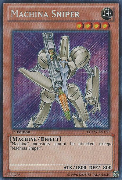 Machina Sniper [LCYW-EN169] Secret Rare | North Game Den