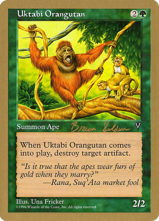 Uktabi Orangutan (Brian Selden) [World Championship Decks 1998] | North Game Den