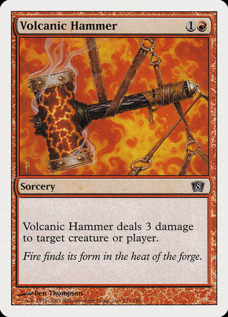 Volcanic Hammer [Eighth Edition] | North Game Den