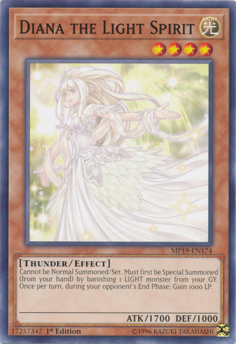 Diana the Light Spirit [MP19-EN174] Common | North Game Den