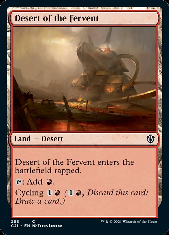 Desert of the Fervent [Commander 2021] | North Game Den