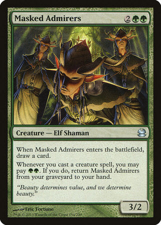 Masked Admirers [Modern Masters] | North Game Den